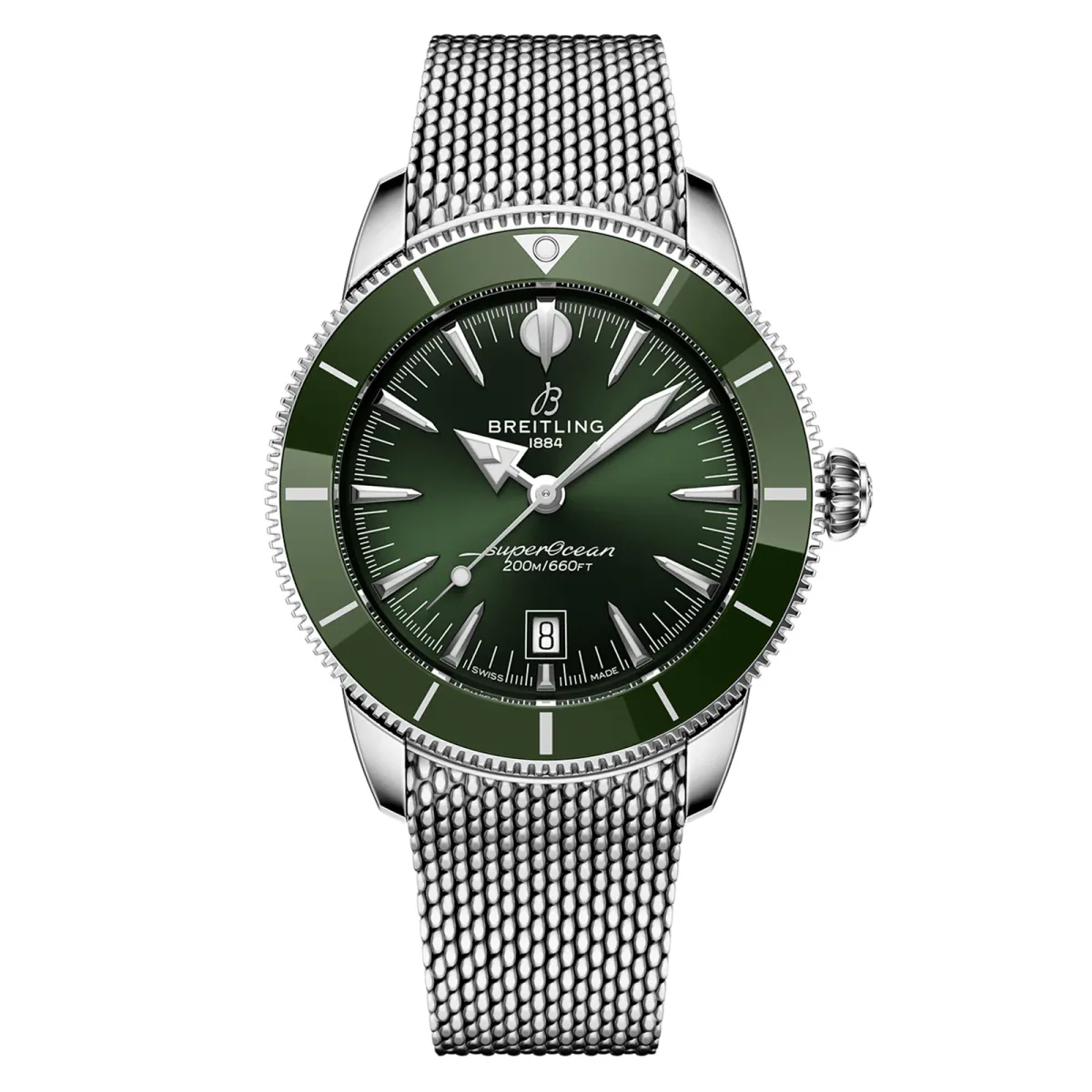 Breitling Superocean Heritage B31 Automatic 44mm Mens Watch Green