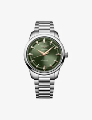 LONGINES L1.650.4.02.6 Conquest Heritage Stainless-Steel Automatic Watch