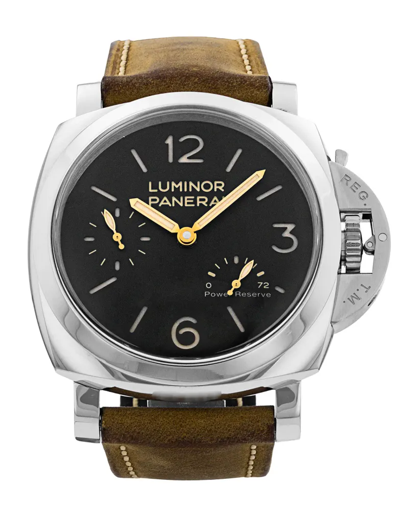 Panerai Luminor Power Reserve PAM00423 — 2016 — Excellent in Black Quarter Arabic – Pre-owned watches