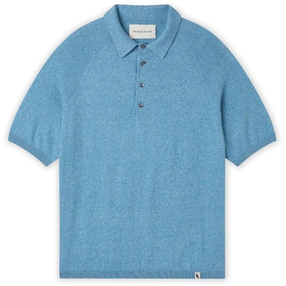 Peregrine Jones Polo Shirt 2.0 in Ocean – Clothing