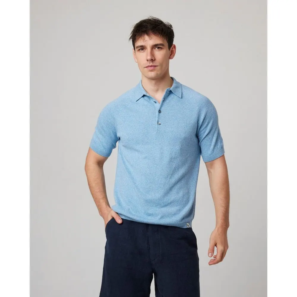 Peregrine Jones Polo Shirt 2.0 in Ocean, additional product view 2