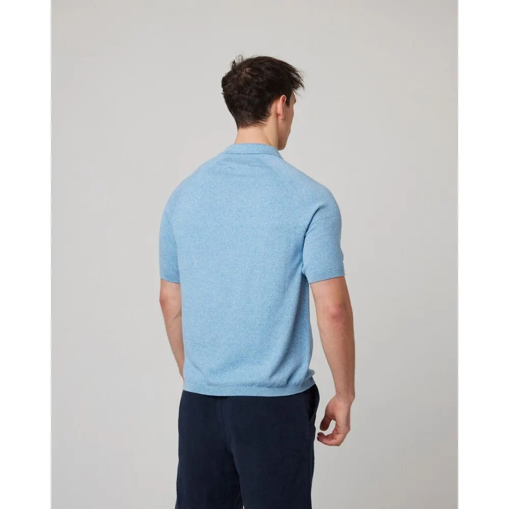 Peregrine Jones Polo Shirt 2.0 in Ocean, additional product view 3