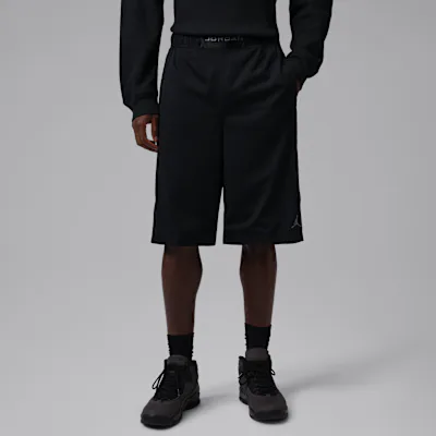 Jordan Brooklyn Men's Mesh Cat Scratch Shorts - Black/Iron Grey/Black/Iron Grey