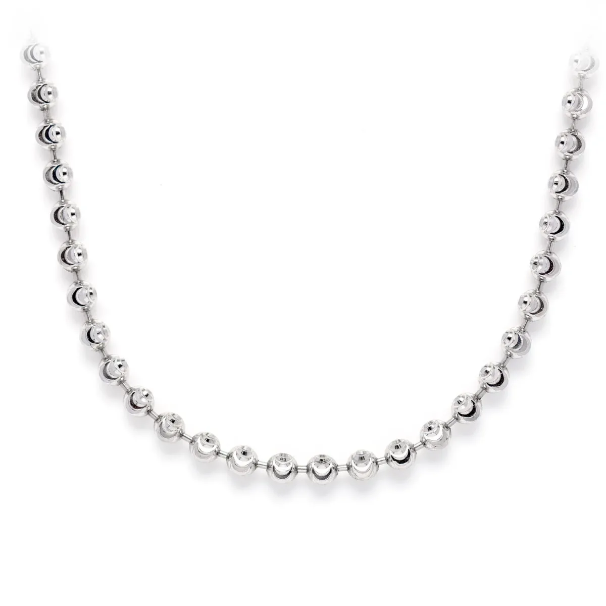 For Him Sterling Silver Mooncut Chain in 2.25mm / 925 Sterling Silver / 22" – Chain