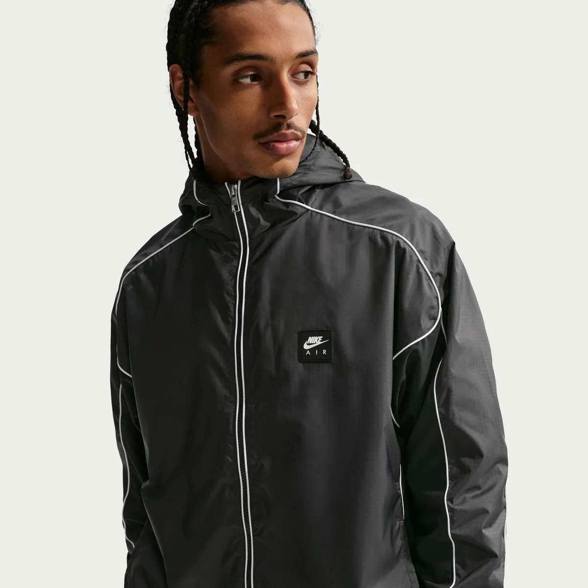 For Him Nike Men's Windbreaker in Black/Black – Clothing