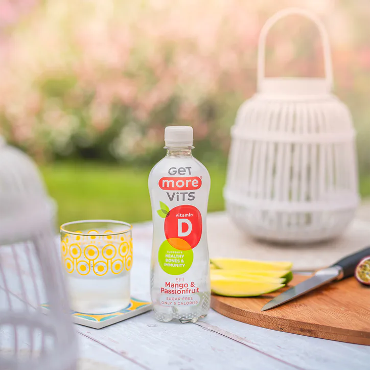 Get More Vits Get More Vitamin D Still Mango & Passionfruit 12x500ml, additional product view 2