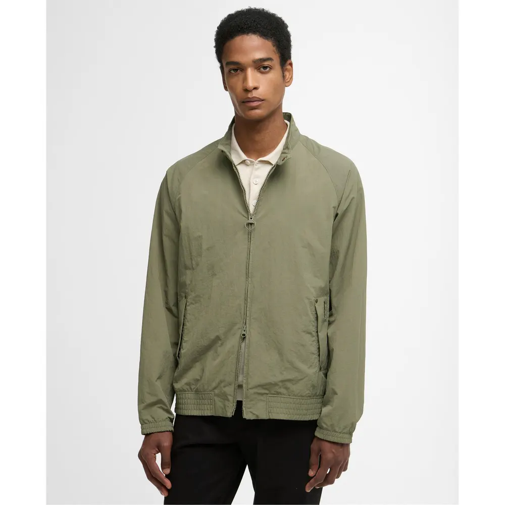 Barbour Mens Royston Hooded Long Sleeve Hip Length Rain Anorak detail 2