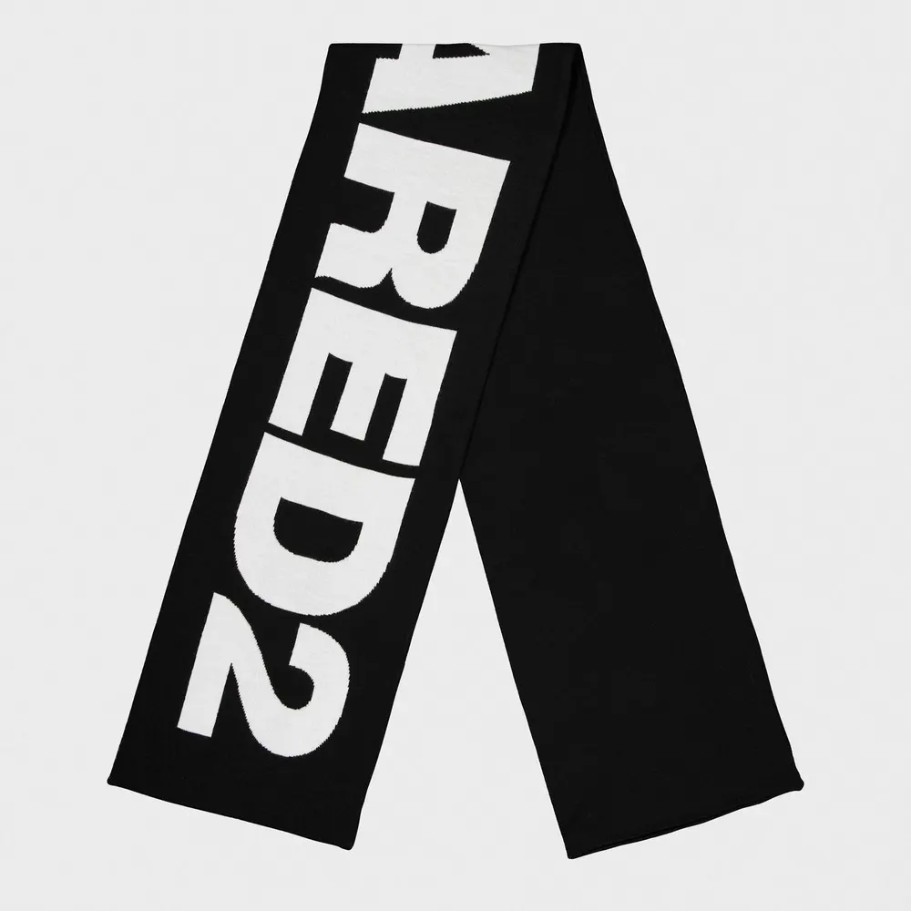 DSquared2 Men's Scarf in Black – Accessories