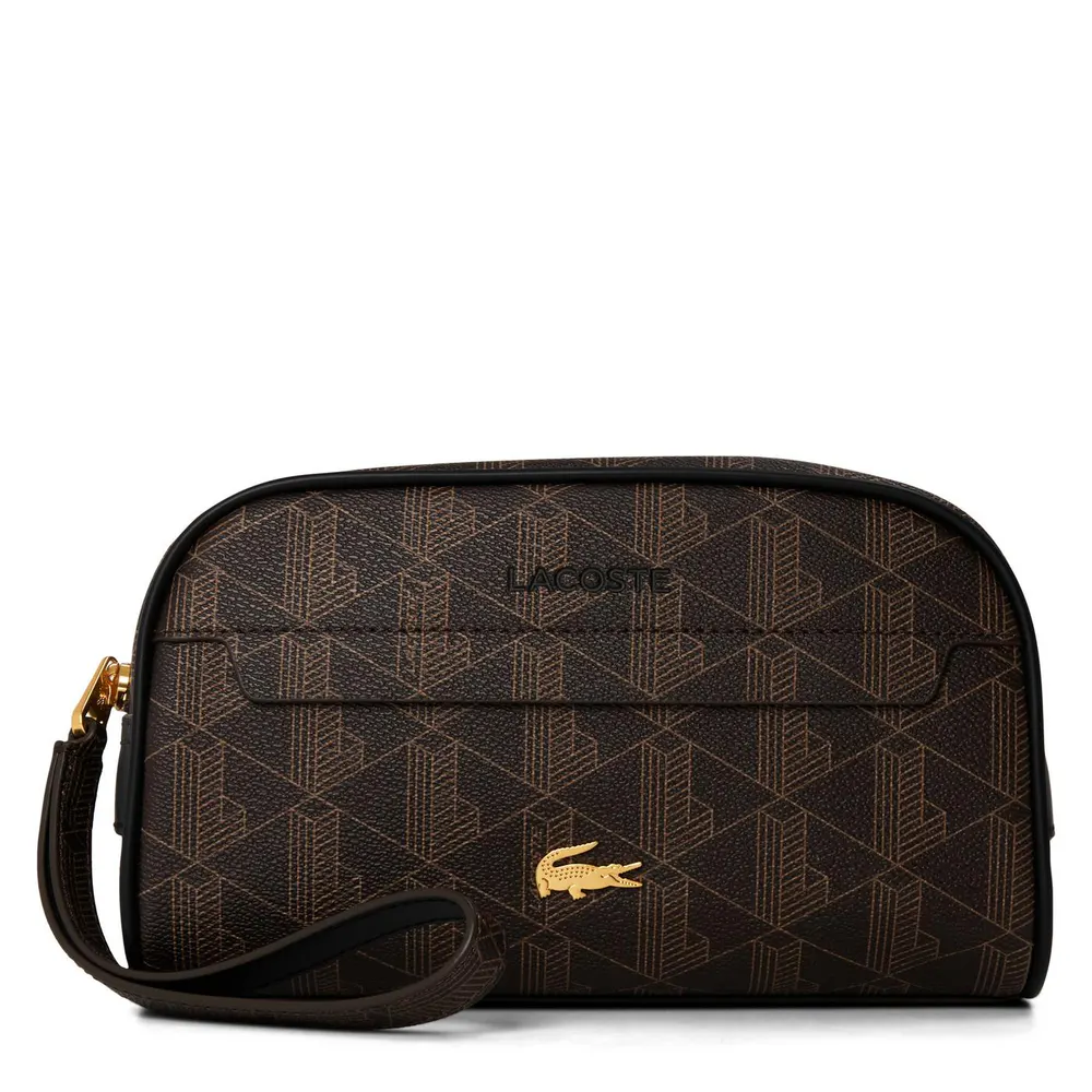 Lacoste Men's Mono PVC Wash Bag