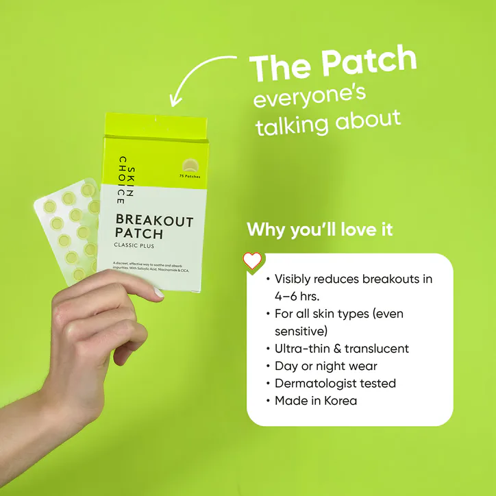 Skin Choice Classic Plus Spot Pimple Patches with Salicylic Acid, Niacinamide x75 detail 2