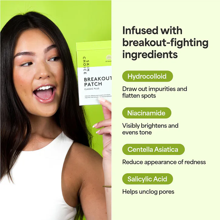 Skin Choice Classic Plus Spot Pimple Patches with Salicylic Acid, Niacinamide x75 detail 3