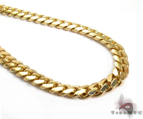 JALGAS - MIAMI CUBAN LINK Miami Cuban Chain 10k Yellow Gold 32 Inches 15.5mm 46492 in Yellow / 32 Inches – Chain