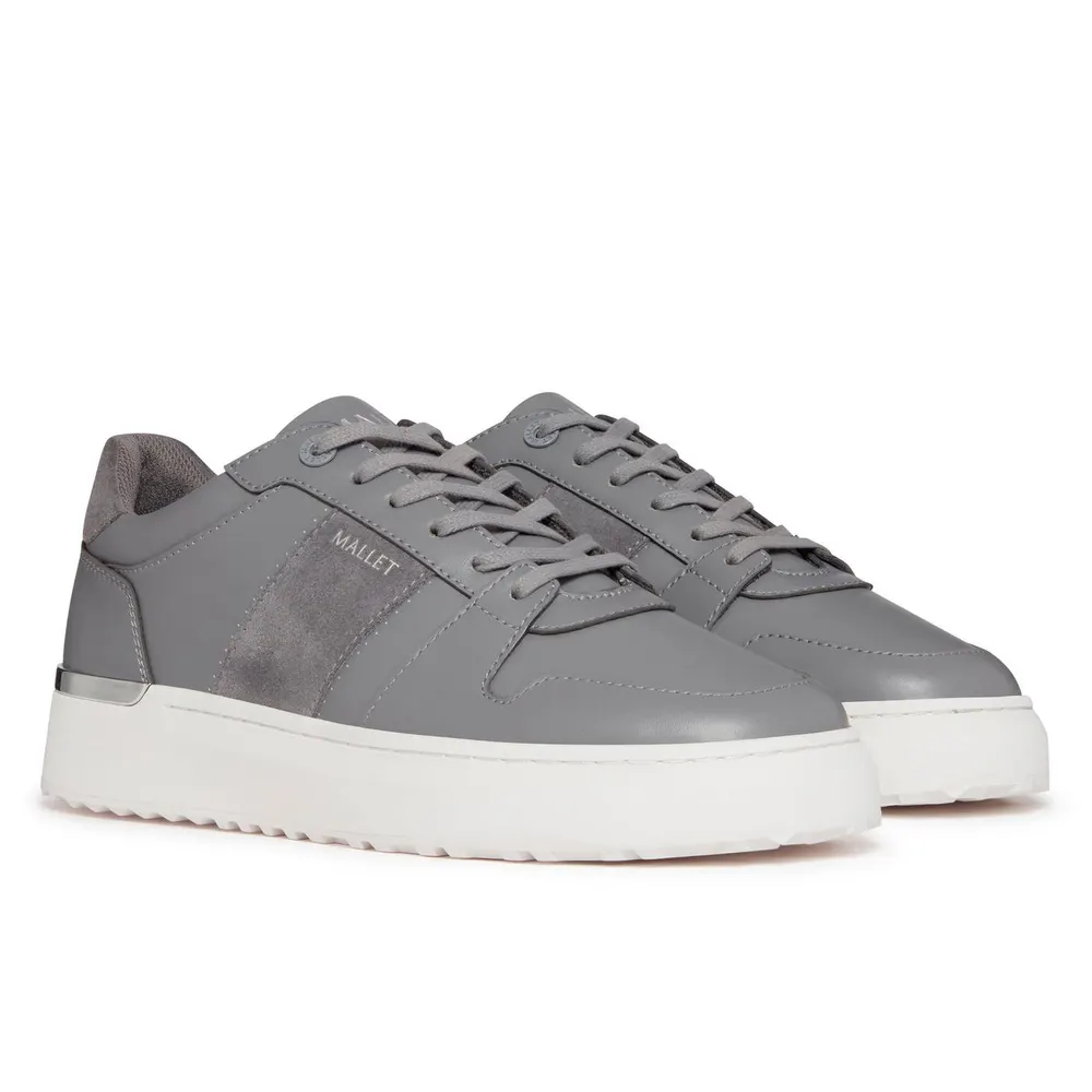 Mallet Hoxton Lite Trainers in Grey, additional product view 3