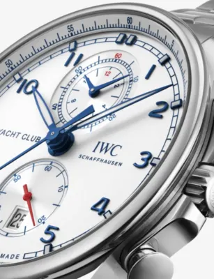IWC Portugieser Yacht Club Chronograph Stainless-Steel Automatic Watch 44.6mm detail 3