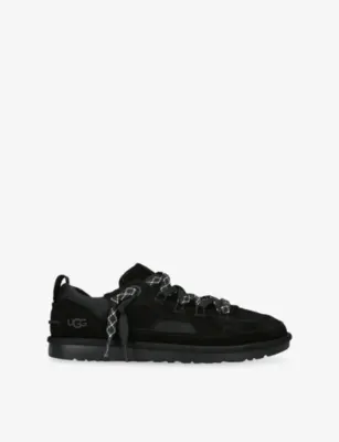 UGG Minimel Suede Trainers - EUR 43 / 9 UK MEN in BLACK – Mens | Trainers | Lace up trainers