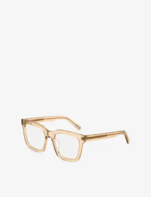 RETRO SUPER FUTURE Aalto Resin Square-Frame Acetate Optical Glasses in RESIN, additional product view 2