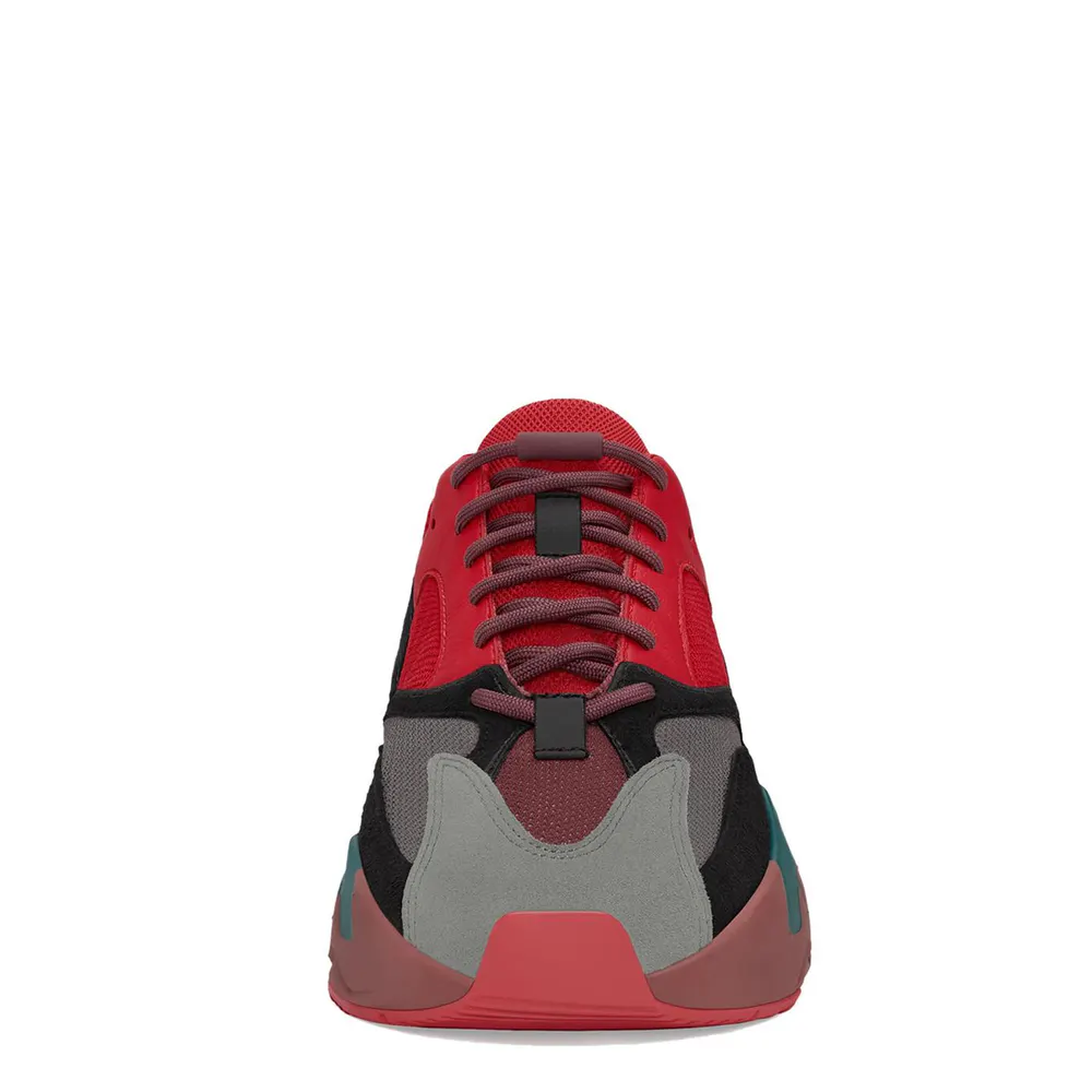 Yeezy Unisex Boost 700 Hi-Res Sneakers with Innovative Boost Midsole in Hirerd, additional product view 3