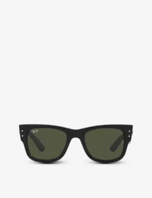RAY-BAN RB0840S Mega Wayfarer acetate sunglasses