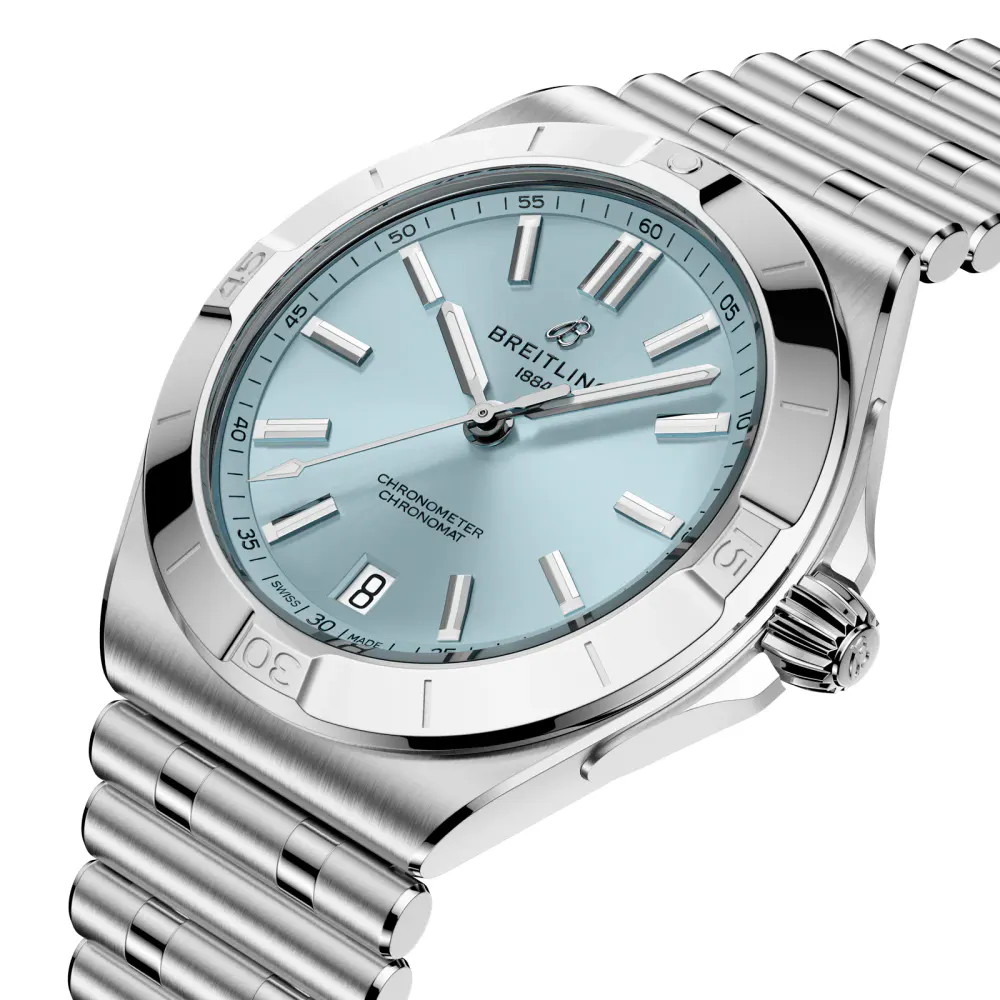 Breitling Chronomat B31 40mm Mens Watch Ice Blue in Blue, additional product view 2