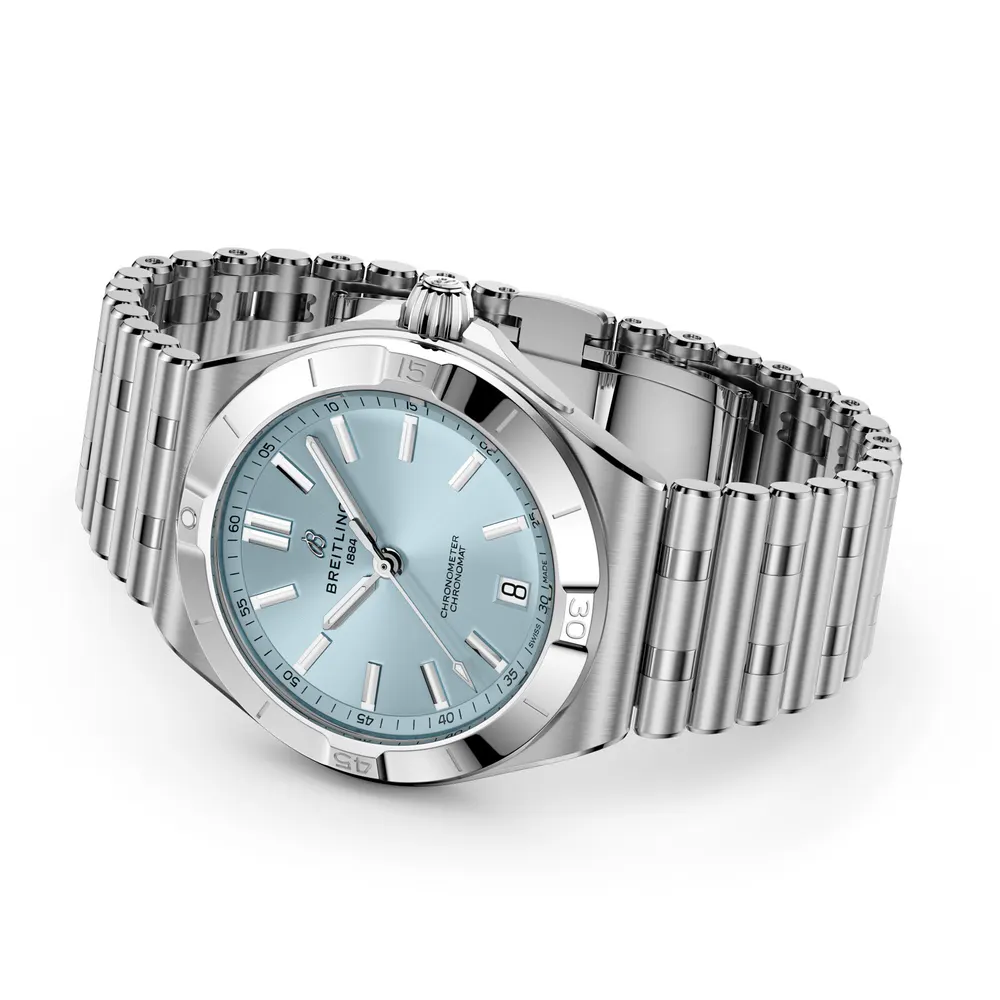 Breitling Chronomat B31 40mm Mens Watch Ice Blue in Blue, additional product view 3