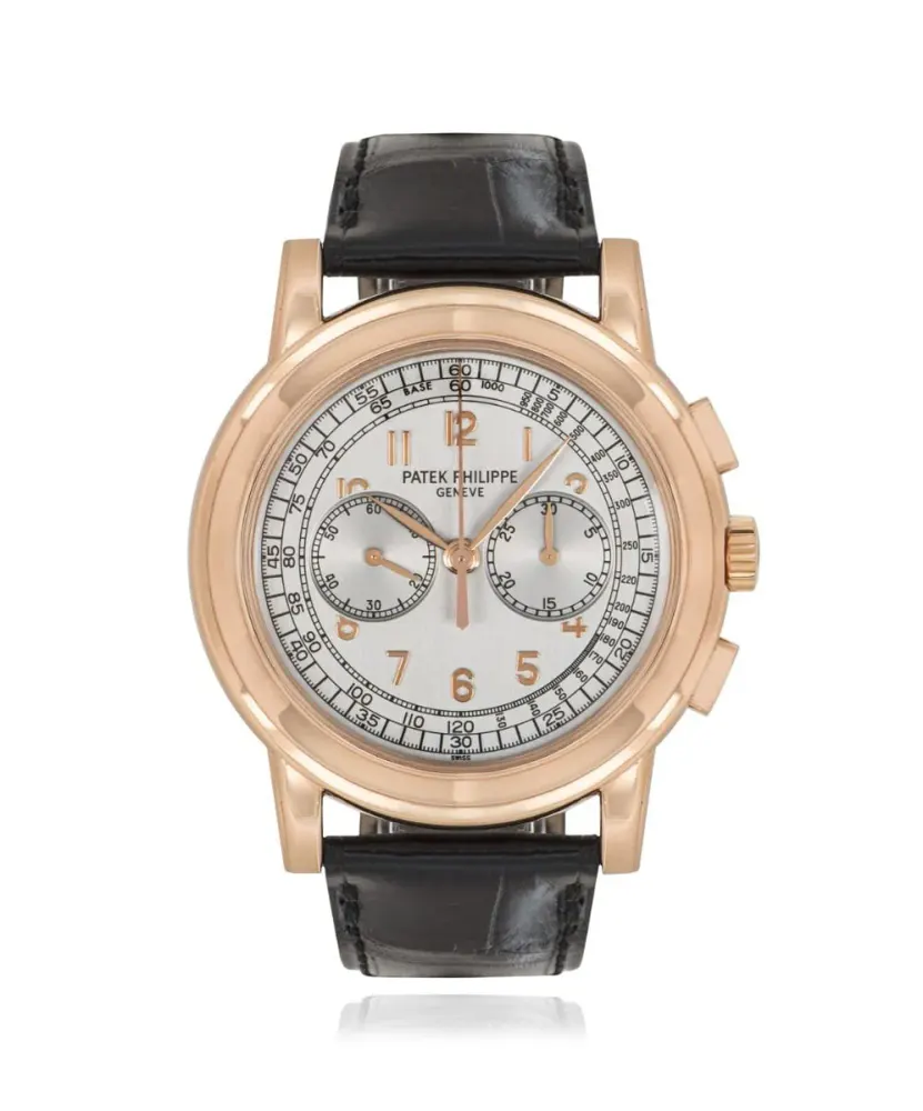 Patek Philippe Complications 5070R — 2004 — Excellent in Silver Arabic – Pre-owned watches