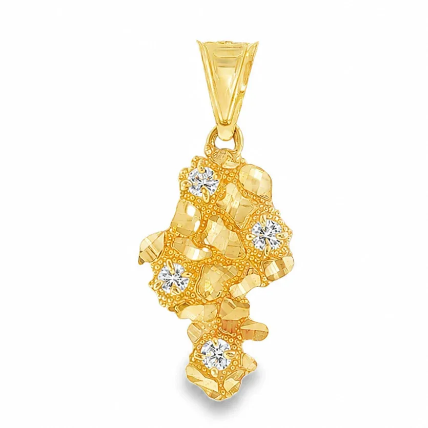 RINA - SUNNY 2 Imperial Nugget Diamond Pendant 71441 in Rose Gold – Bracelet