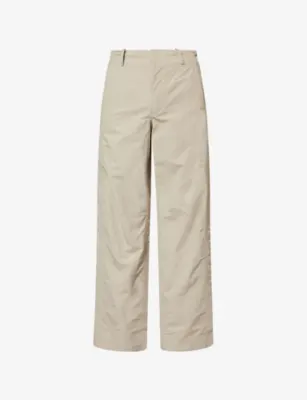 SIMKHAI Nicolas Straight-Leg Tech Woven Trousers