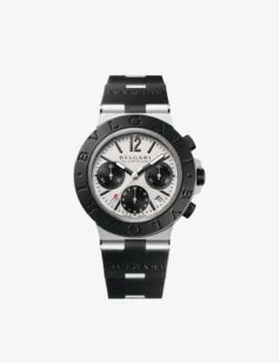 BVLGARI BVLGARI aluminium automatic watch in ALUMINIUM – Jewellery & Watches | Mens luxury watches