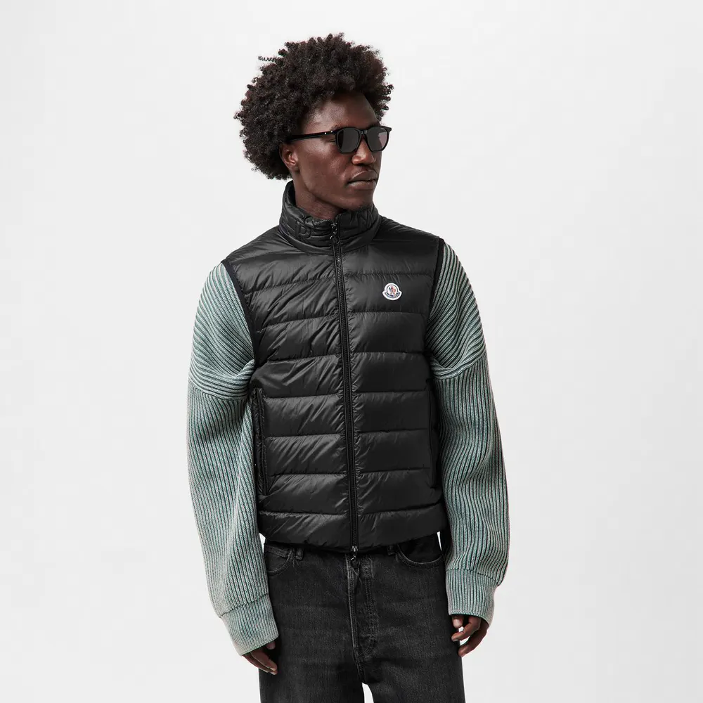 Moncler Men's Rocoque Down Quilted Gilet detail 3