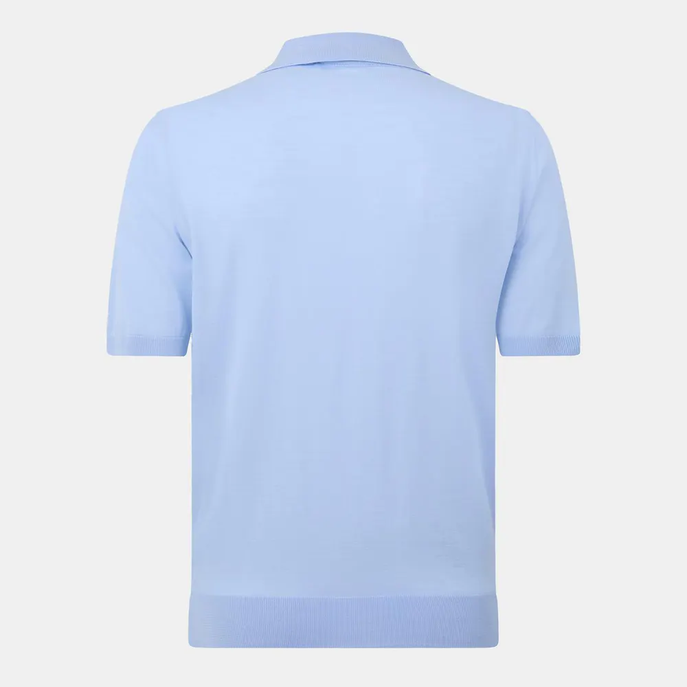 Prada Fine Wool Polo Shirt detail 2
