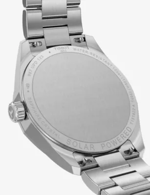 TISSOT PRC 100 Solar 34mm Stainless Steel Quartz Watch in SILVER, additional product view 3