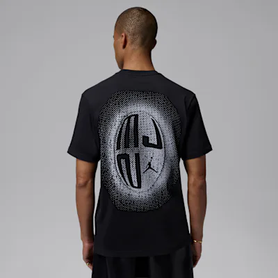 Jordan Sport Men's Dri-FIT Graphic T-Shirt - Black/White