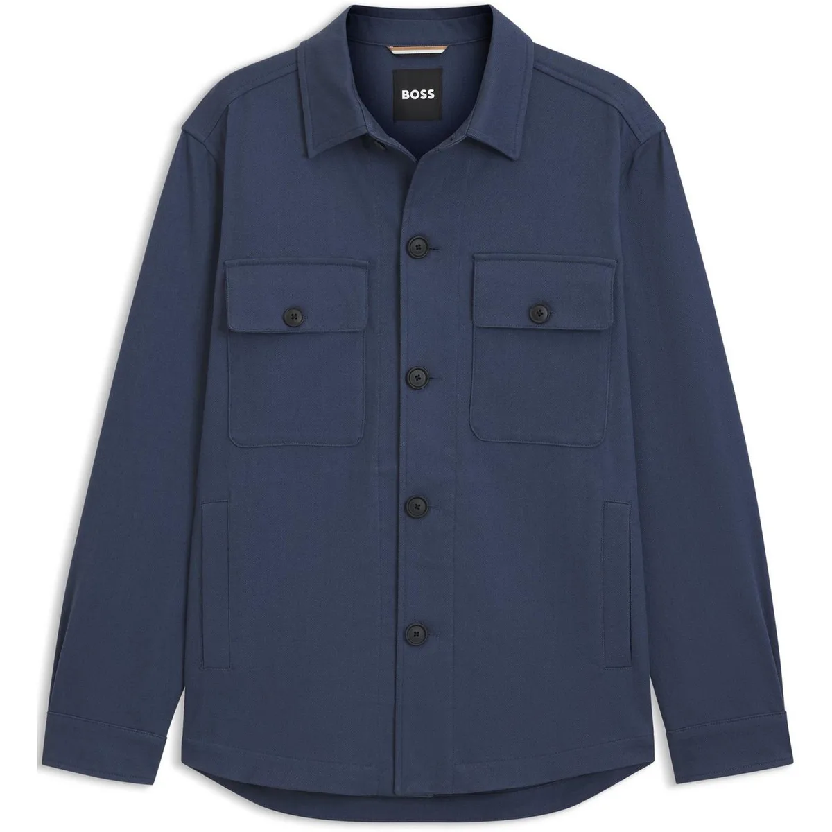 Boss Mens BOSS BLACK Carper Long Sleeve Flannel Overshirt