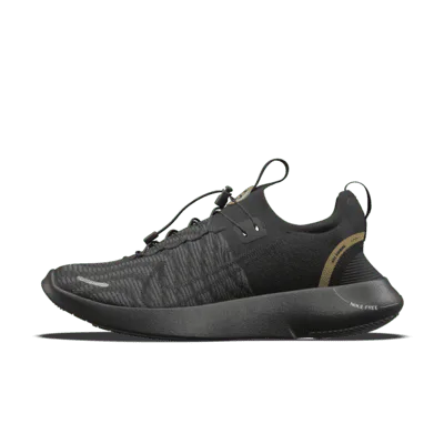 Nike Free RN By You Custom Men's Road Running Shoes - Black/Anthracite/Black