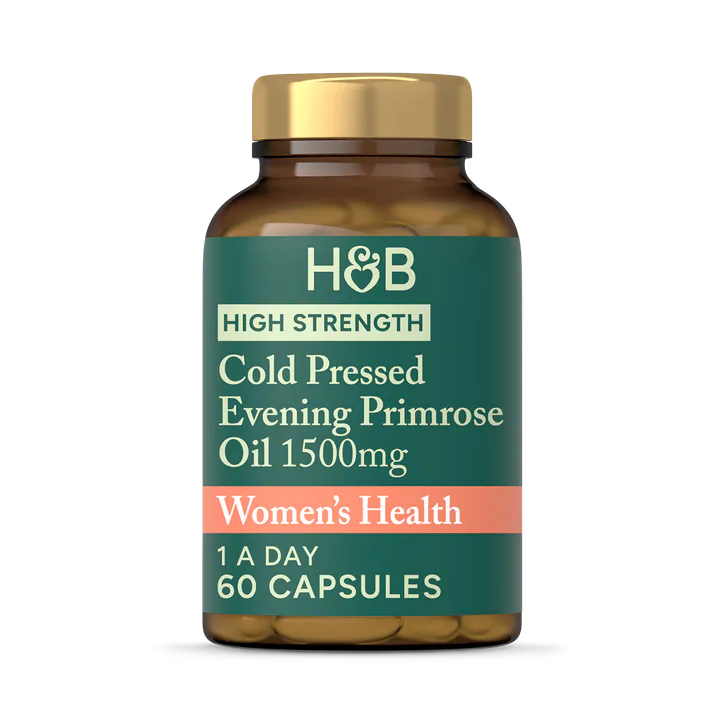 For Him High Strength Cold Pressed Evening Primrose Oil 1500mg 60 Capsules