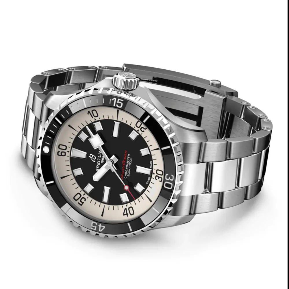 Breitling Superocean Automatic 44 Stainless Steel Watch detail 3