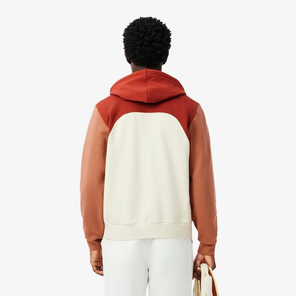 Lacoste Colour Block Zip Hoodie detail 2