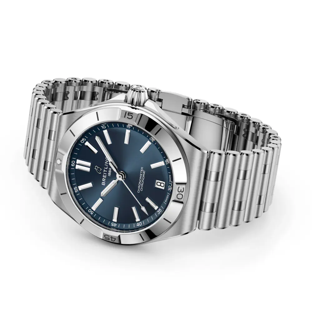 Breitling Chronomat B31 40mm Mens Watch Blue in Blue, additional product view 3