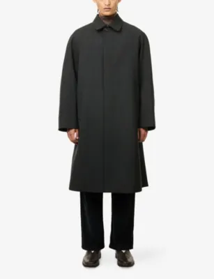 THE ROW Perlin Longline Cashmere and Wool-Blend Coat detail 3