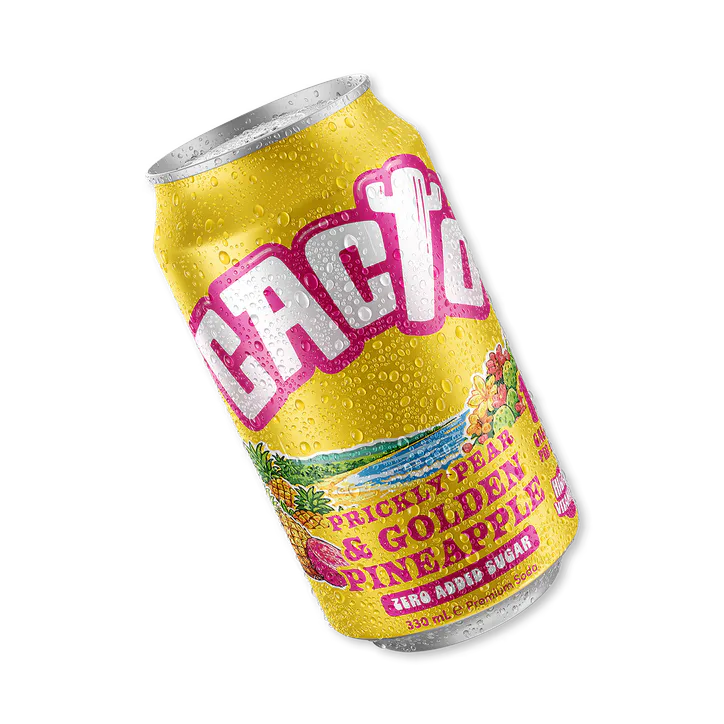 Cacto - Low Sugar Soda Prickly Pear & Pineapple 330 ml, additional product view 2