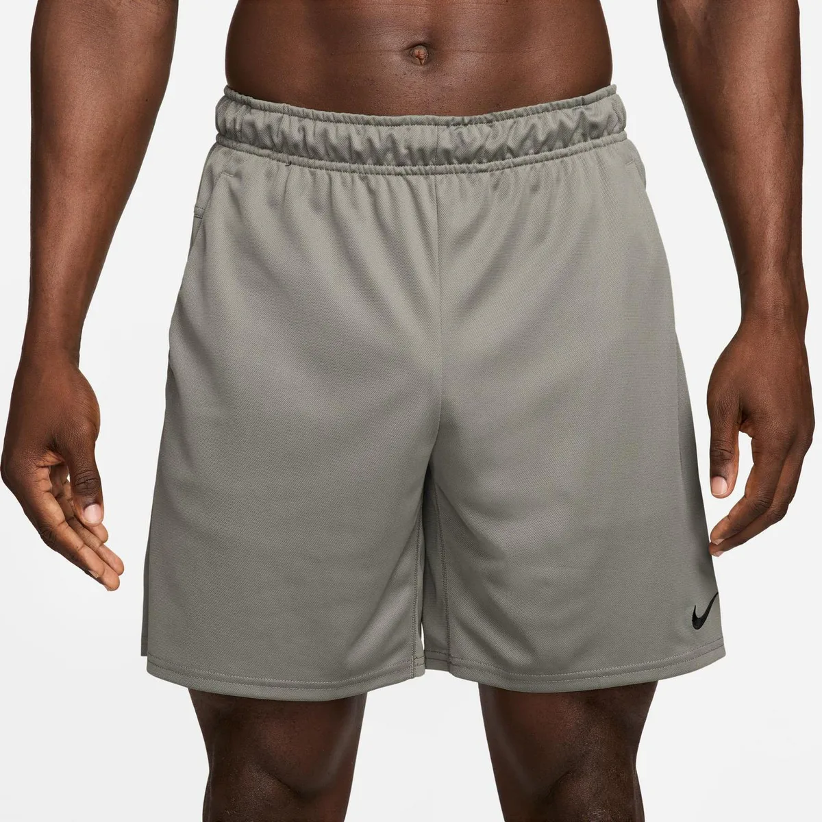 For Him Nike Dri-FIT Totality Men's 7 Unlined Knit Fitness Shorts in Light Army – Clothing