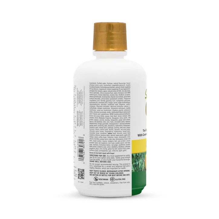 NaturesPlus SOL GOLD MULTI VITAMIN LIQUID 900 ML detail 2