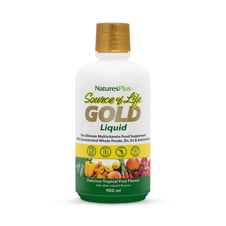NaturesPlus SOL GOLD MULTI VITAMIN LIQUID 900 ML
